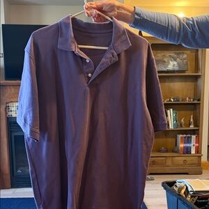 croft & barrow Purple Men's Polo Shirt